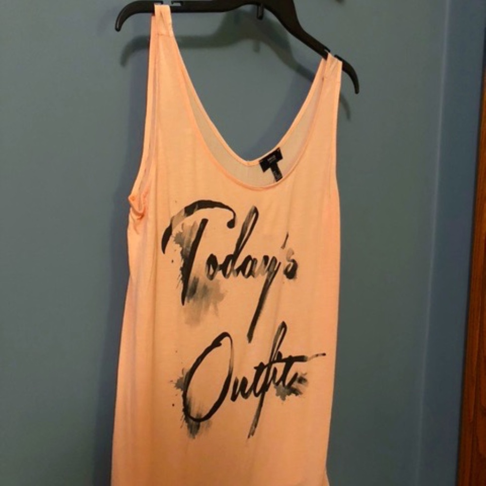 Light pink tank top
